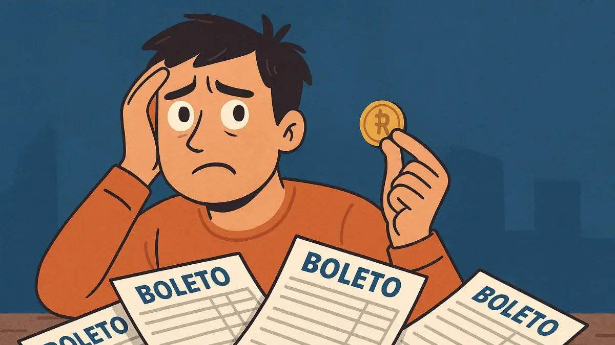 Como sair do sufoco com pouco dinheiro e muito boleto