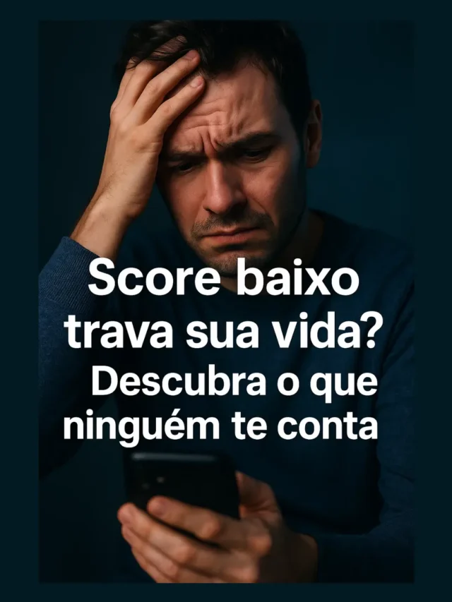 Score baixo trava sua vida? Descubra o que ninguém te conta